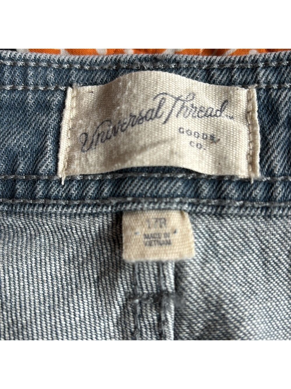 (3 for $12 item) Universal Thread Grey High Rise Wide Leg Jeans Size 17 - Picture 4 of 5